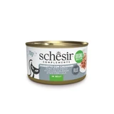 SCHESIR Complementary In Jelly, Tuna and Squid, canned wet cat food, (in aspic), 70g