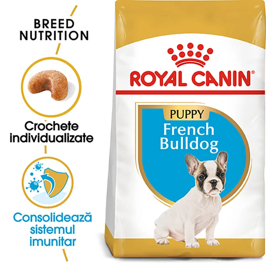 ROYAL CANIN Bulldog Francés Cachorro, alimento seco para perros jóvenes, 3kg