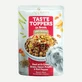 APPLAWS Taste Toppers, XS-XL, Beef and Vegetables, sachet of single protein, grain-free wet food for dogs, (in soup), 85g