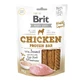 BRIT Jerky Jerky Chicken Protein Bar, récompense pour chiens, barres protéinées au poulet, 80g