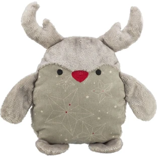 TRIXIE Navidad Ren, peluche perros XS-XL, actividades físicas, textil, beige, 30cm