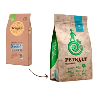PETKULT Sensitive Care Adult Kleine Rassen, XS-S, Fisch, Trockenfutter Hunde, Allergien, 1kg