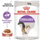 ROYAL CANIN Sterilized Adult, natvoer voor gesteriliseerde katten, (in saus), 85g
