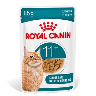 ROYAL CANIN Feline Health Nutrition Feline Health Nutrition Healthy Ageing 11+, Beutel Nassfutter für ältere Katzen, (in Sauce), 85g