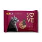 MY LOVE, Kip en Kalkoen, zakjes natvoer voor katten (in jus), multipack, 85g x 4st