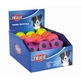 Trixie, floating ball toy dogs, 4 patterns, rubber, 6cm, multicolor