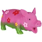 Trixie, jouet cochon avec des chiens à fleurs, avec son original, latex, 20cm, multicolore