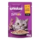 WHISKAS Tasty Mix Creamy Creations, Honey and Turkey, sachet wet cat food, (in sauce), 85g