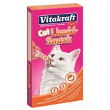 Vitakraft Gato Líquido Rata y Beta Glucano Snack, 6x15 g