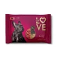 MY LOVE, XS-XL, Beef, sachet moist dog food, (in sauce), multipack, 100g x 4pcs