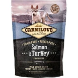 CARNILOVE Junior S-XL, saumon et dinde, croquettes sans céréales pour chiens juniors, 1,5kg