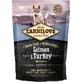 CARNILOVE Junior S-XL, Zalm en kalkoen, graanvrij droogvoer voor jonge honden, 1,5kg