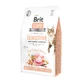 BRIT Care Sensitive Healthy Digestion & Delicate Taste, Pavo y Salmón, pienso sin cereales para gatos con sensibilidad digestiva, 400g