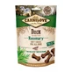 CARNILOVE Semi Moist Snack, canard au romarin, récompenses fonctionnelles sans céréales pour les chiens souffrant de sensibilités dentaires, 200g