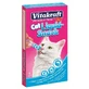 Vitakraft Cat Liquid Snack Saumon et Oméga 3, 6x15 g