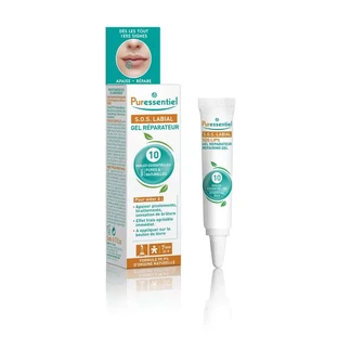 Puressentiel S.O.S Lip Repair Gel Met 10 Essentiële Oliën, 5 ml