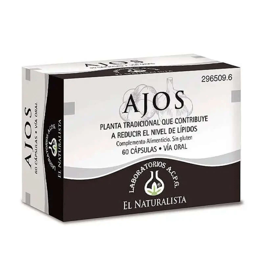El Naturalista Garlic 60 capsules