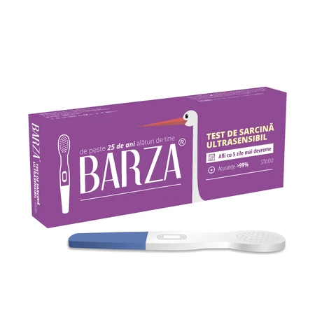 Test de grossesse à stylo ultrasensible, 1 pièce, Barza