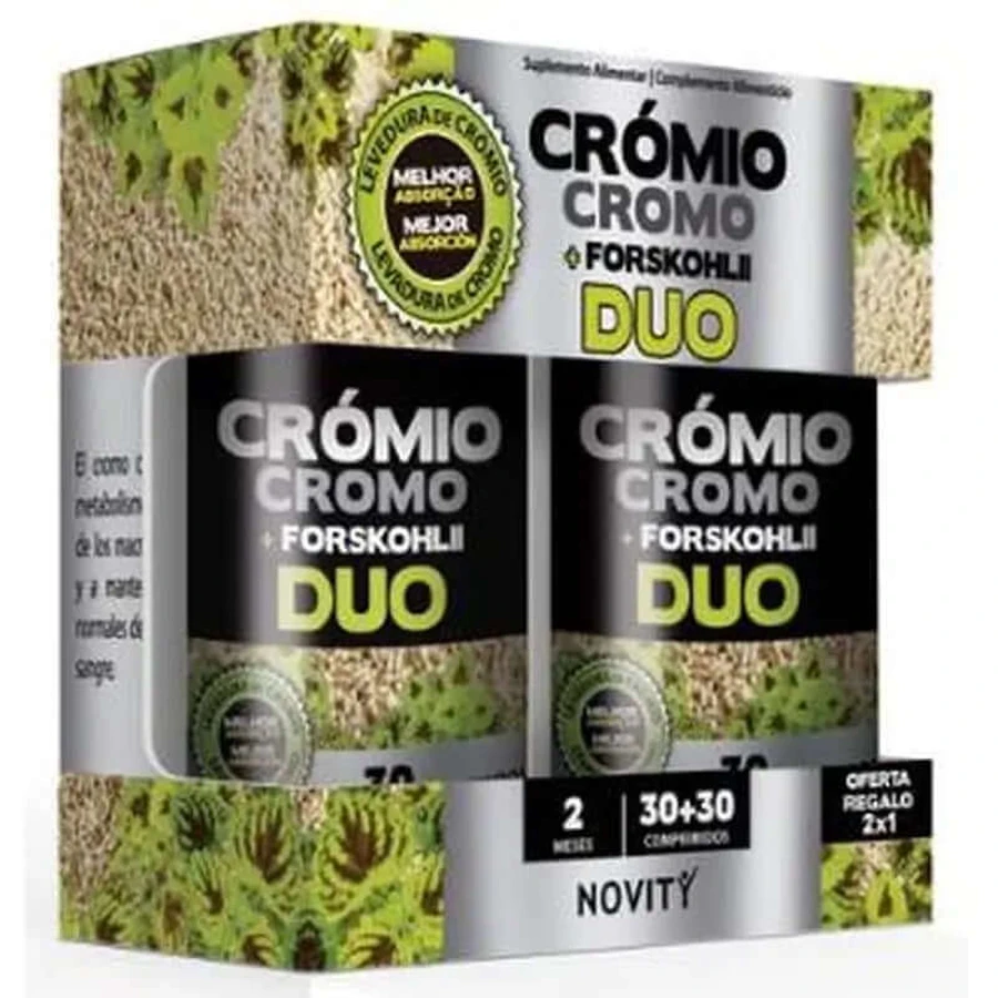 Dietmed Chromium + Forskohlli Duo 30+30Comp
