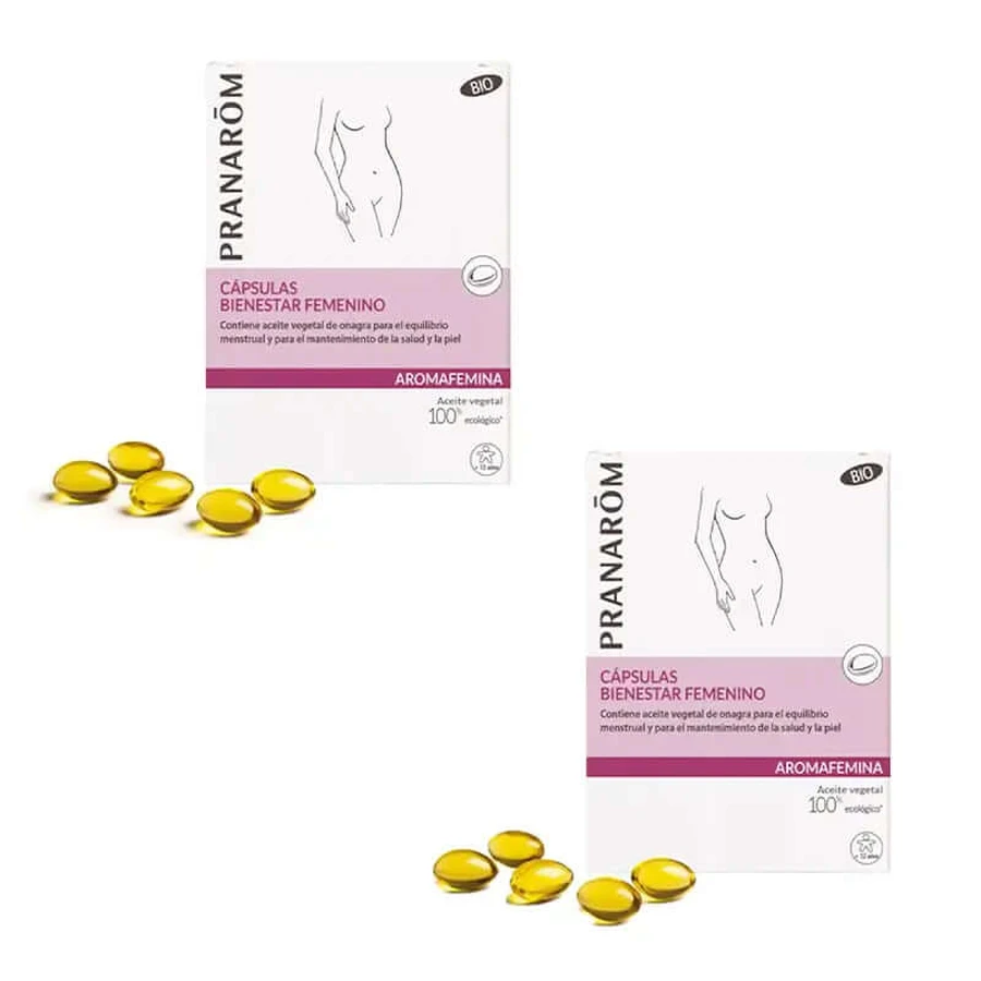Pranarôm Aromafemina Bunăstare pentru femei Bio, 2X30 Capsule
