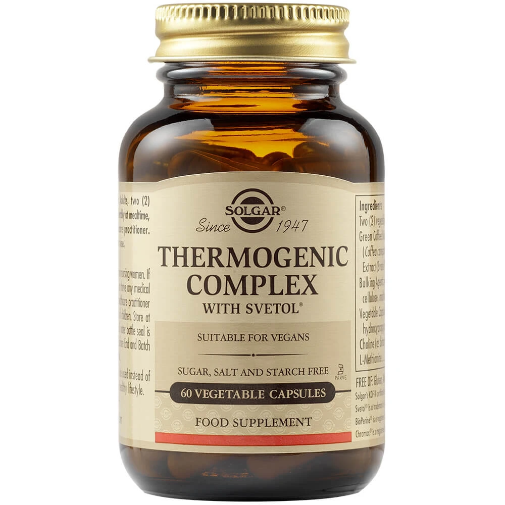 Thermogenic complex with Svetol, 60 capsules, Solgar