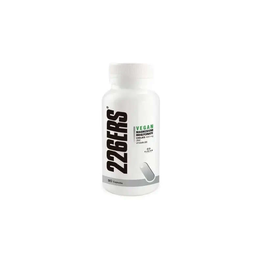 226Ers Vegan Magnesium Bisglycinat Vegan Vegan Supplement, 90 Kapseln