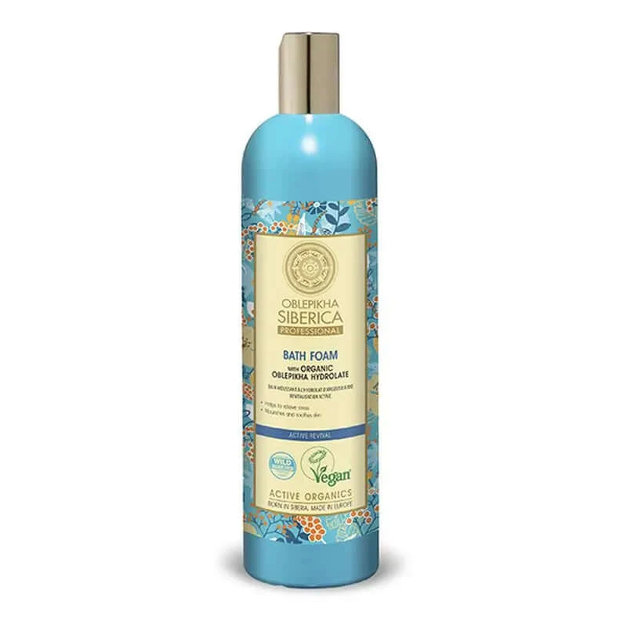 Natura Siberica Oblepikha Duindoorn Energerend Badschuim Na, 550 ml