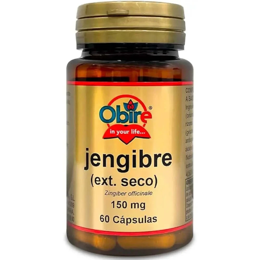 Obire Gember 150Mg (Droog) 60 Capsules