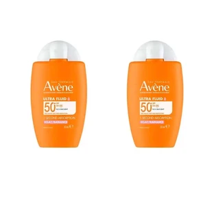 Avène Fluide Ultra Eclat Spf50+, 2X50 Ml