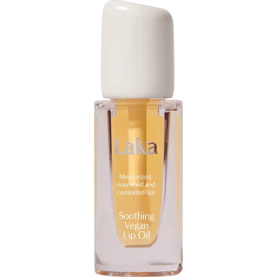 Laka Beruhigendes Veganes Lippenöl:Pflegendes Gelb, 4,5 ml