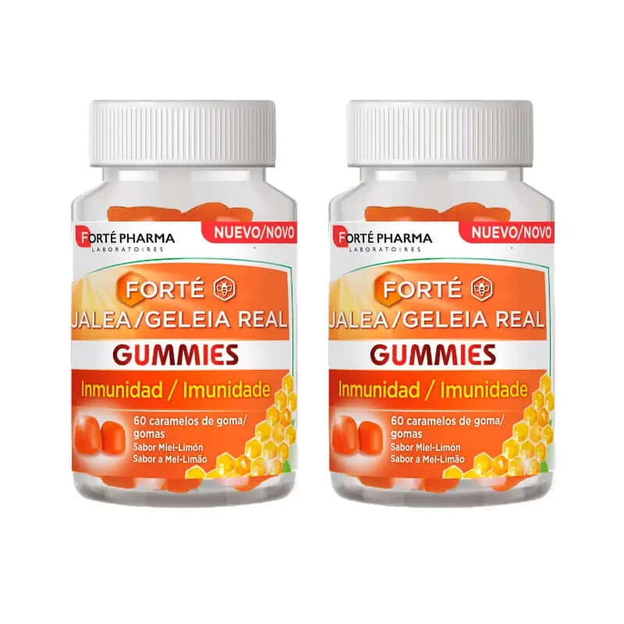 Forté Pharma Duplo Forté Gelee Royal Gummis, 2 x 60 Bonbons