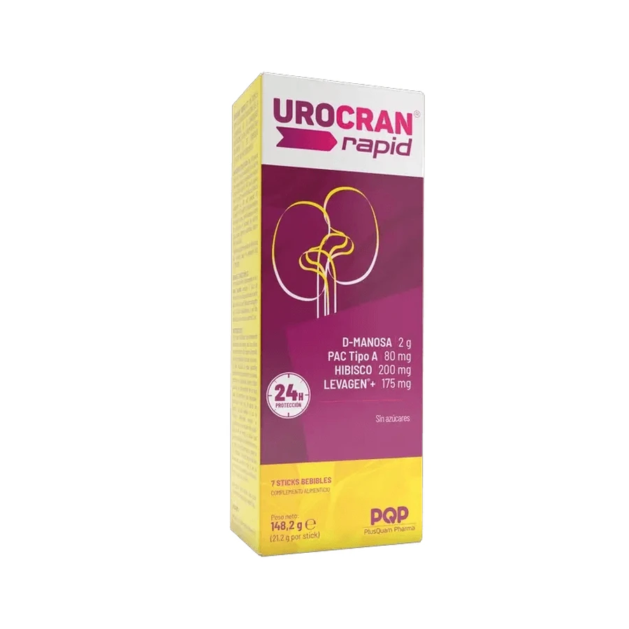 Urocran Rapid 7 drinkbare sticks, 20 ml