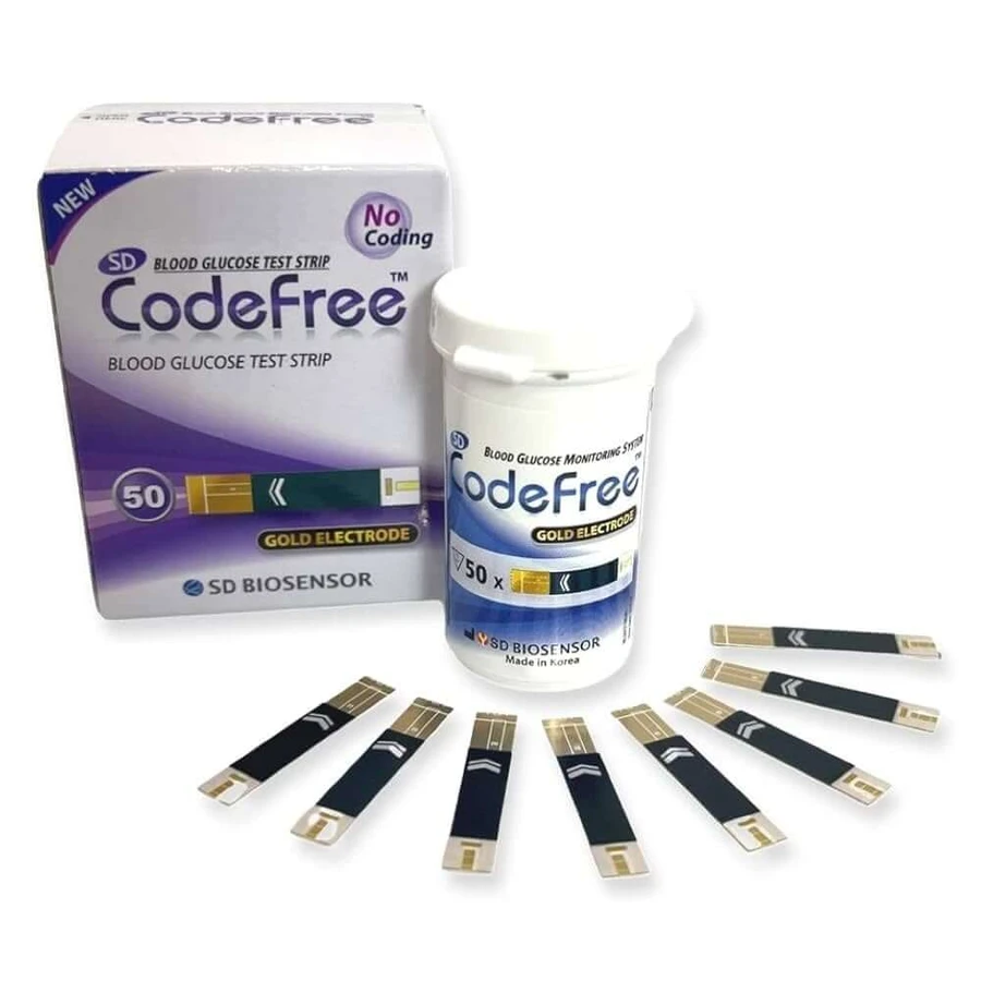 CodeFree Bloedglucosetests, 50 tests, D&G Group