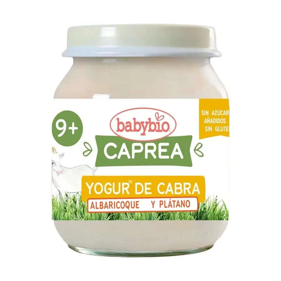 Babybio Caprea Yogur De Cabra Albaricoque Platano , 130 gr