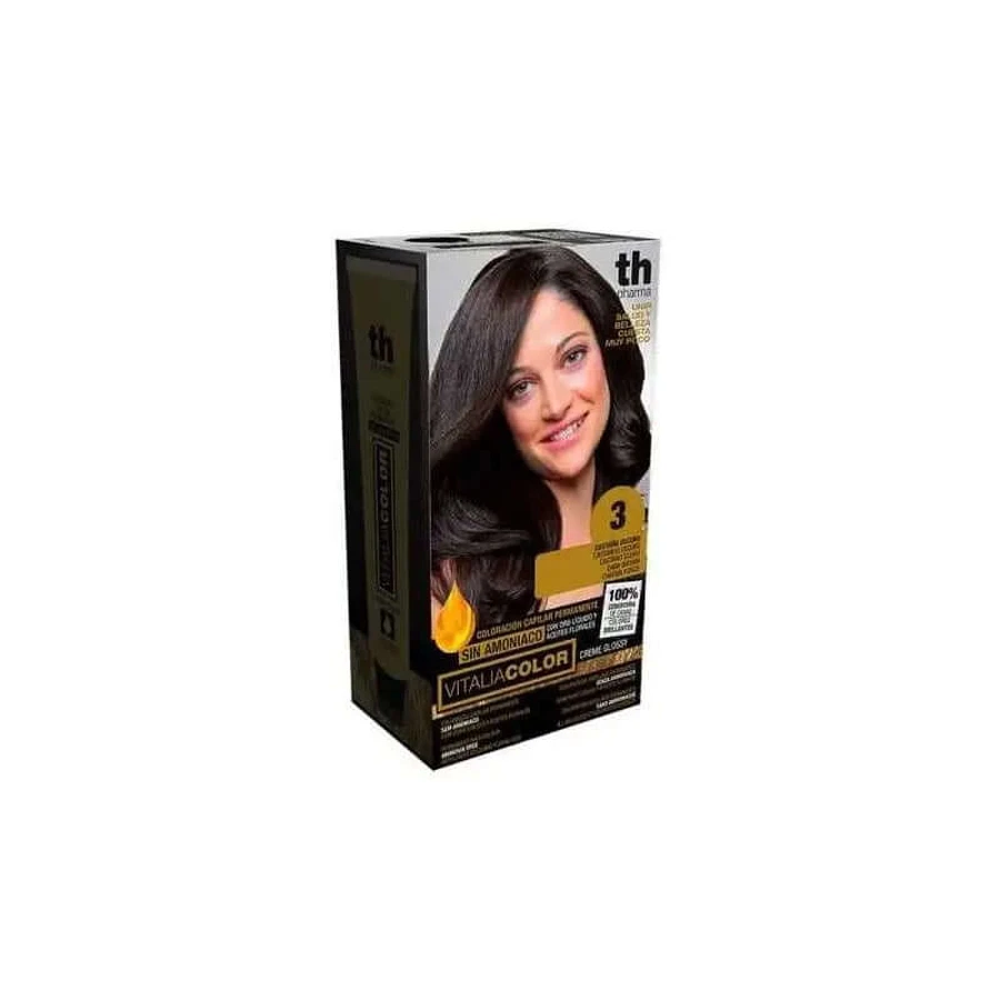 Th Pharma V Color- Kit colorant nr. 3 fără amoniac C/O aur lichid