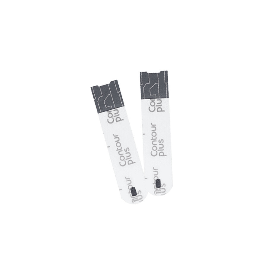 Contour Plus Blood Glucose Tests, 50 pieces, Ascensia Diabetes Care