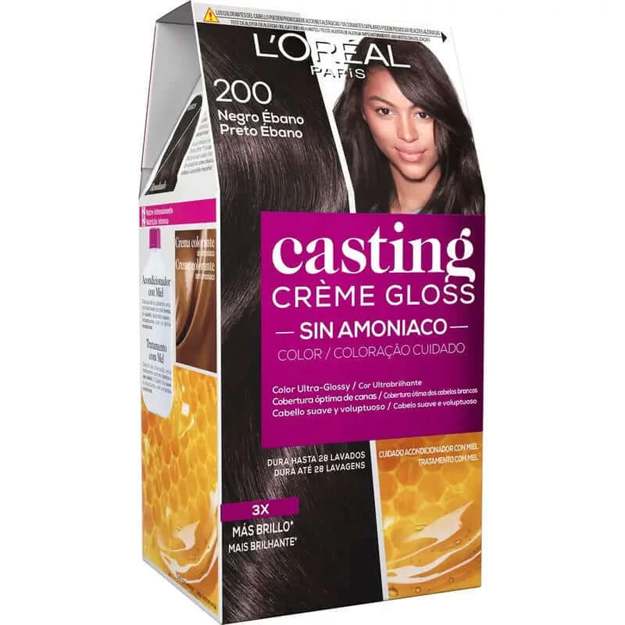 L'Oréal Paris Casting Creme Gloss Color Bath 200 Ebony Black