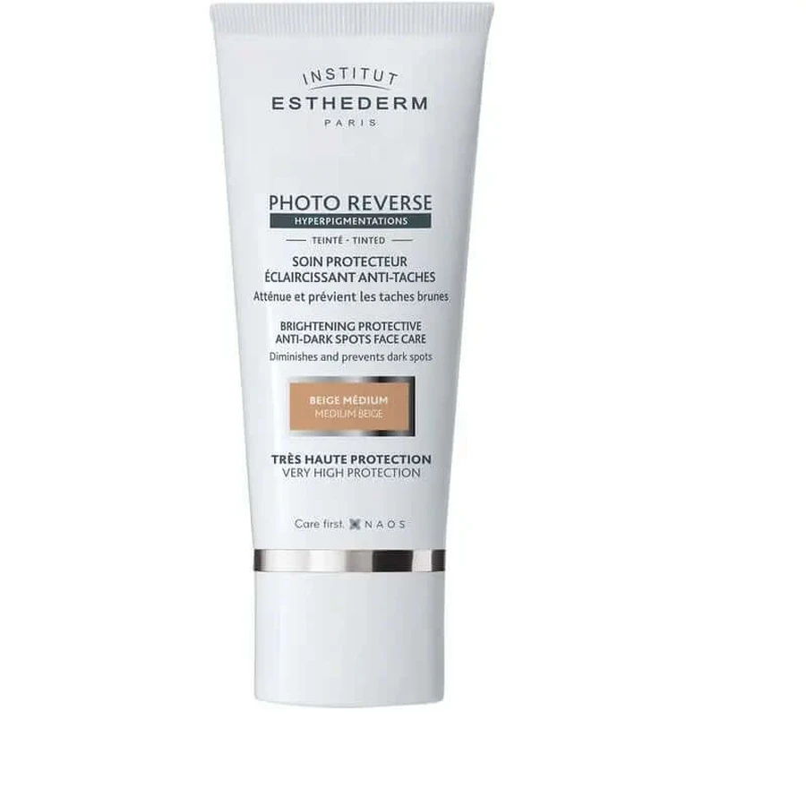 Institut Esthederm Photo Reverse Golden Tone Anti-Blemish Sunscreen Cream, 50 ml