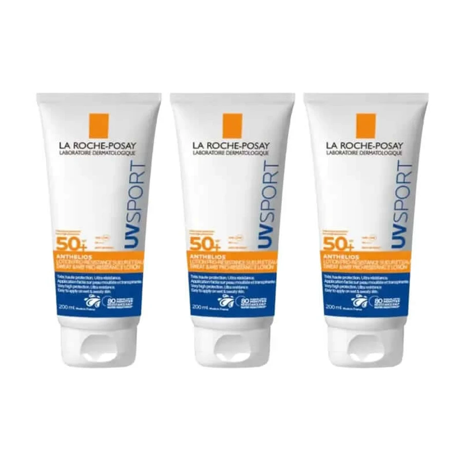 La Roche Posay Anthelios Uvsport Resistant Lotion Spf50+ , 3X200 Ml