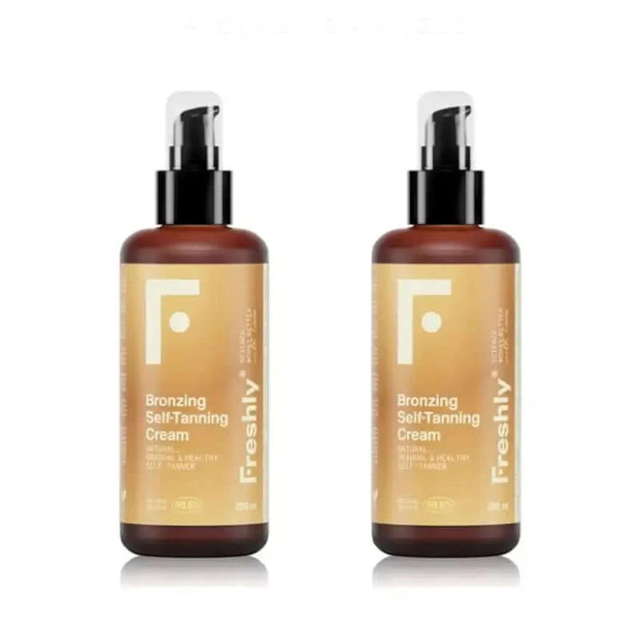 Freshly Bronzing Radiance Zelfbruinende Crème, 2x200ml
