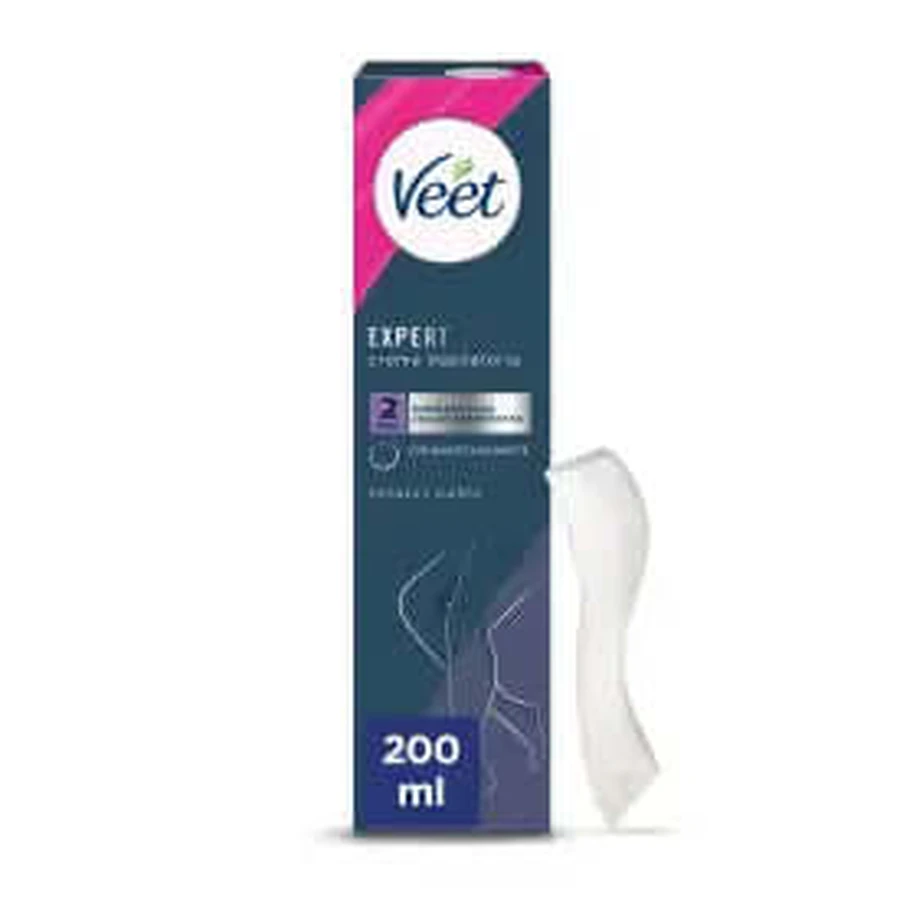 Veet Expert Depilatory Cream for Women, Body and Legs, 200 ml