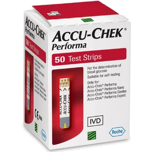 Roche ACCU-CHEK Performa Teststreifen, 50 Stück