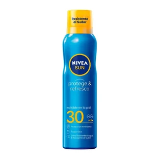 NIVEA Sun SPF30 Schützen & Erfrischen Unsichtbarer Sonnennebel Spray 200 ml