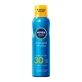 NIVEA Sun SPF30 Schützen & Erfrischen Unsichtbarer Sonnennebel Spray 200 ml