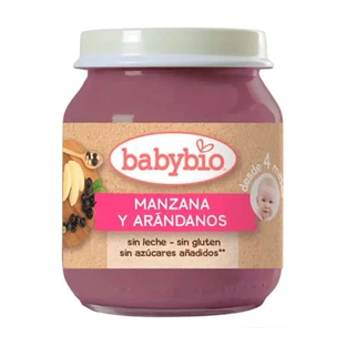 Babybio Apple Blueberries, 130g