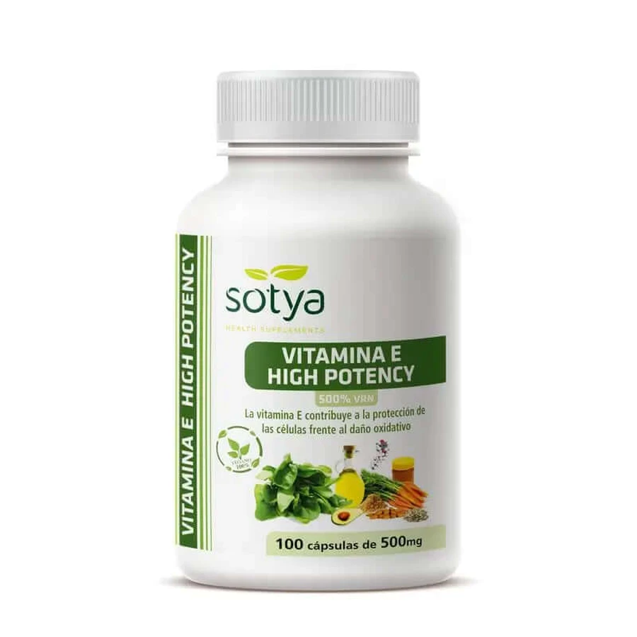 Sotya Vitamin E Hochpotenz, 100 Kapseln à 500 mg