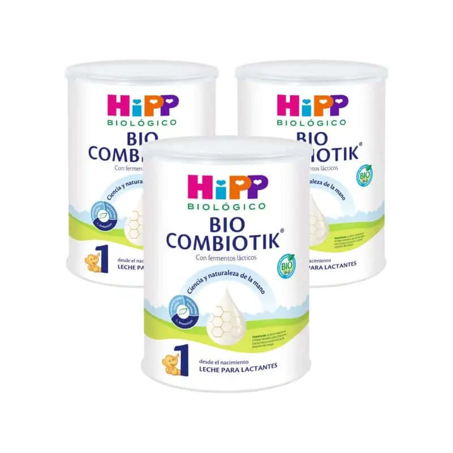 Hipp Combiotik 1, Leche De Inicio, 3X800 Gr