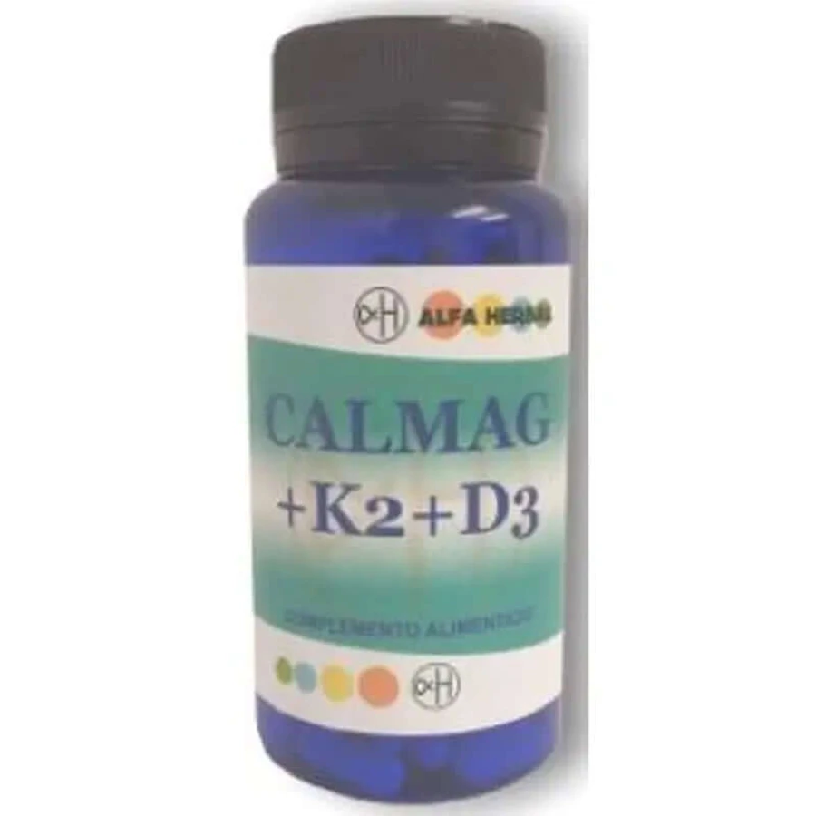 Alfa Herbal Calmag K2+D3 120 Capsules