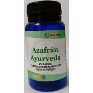 Alpha Herbal Saffron Ayurveda 50 Vegan Capsules