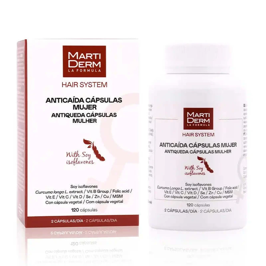 Hair System Capsules anti-chute pour femmes 120 unités